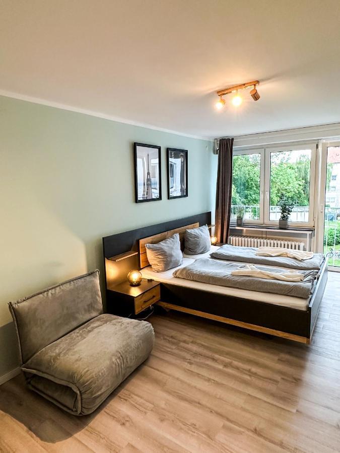 Apartment Fuer 3 Gaeste Mit Kostenlosen Parkplaetzen Und Lift Hanóver Exterior foto