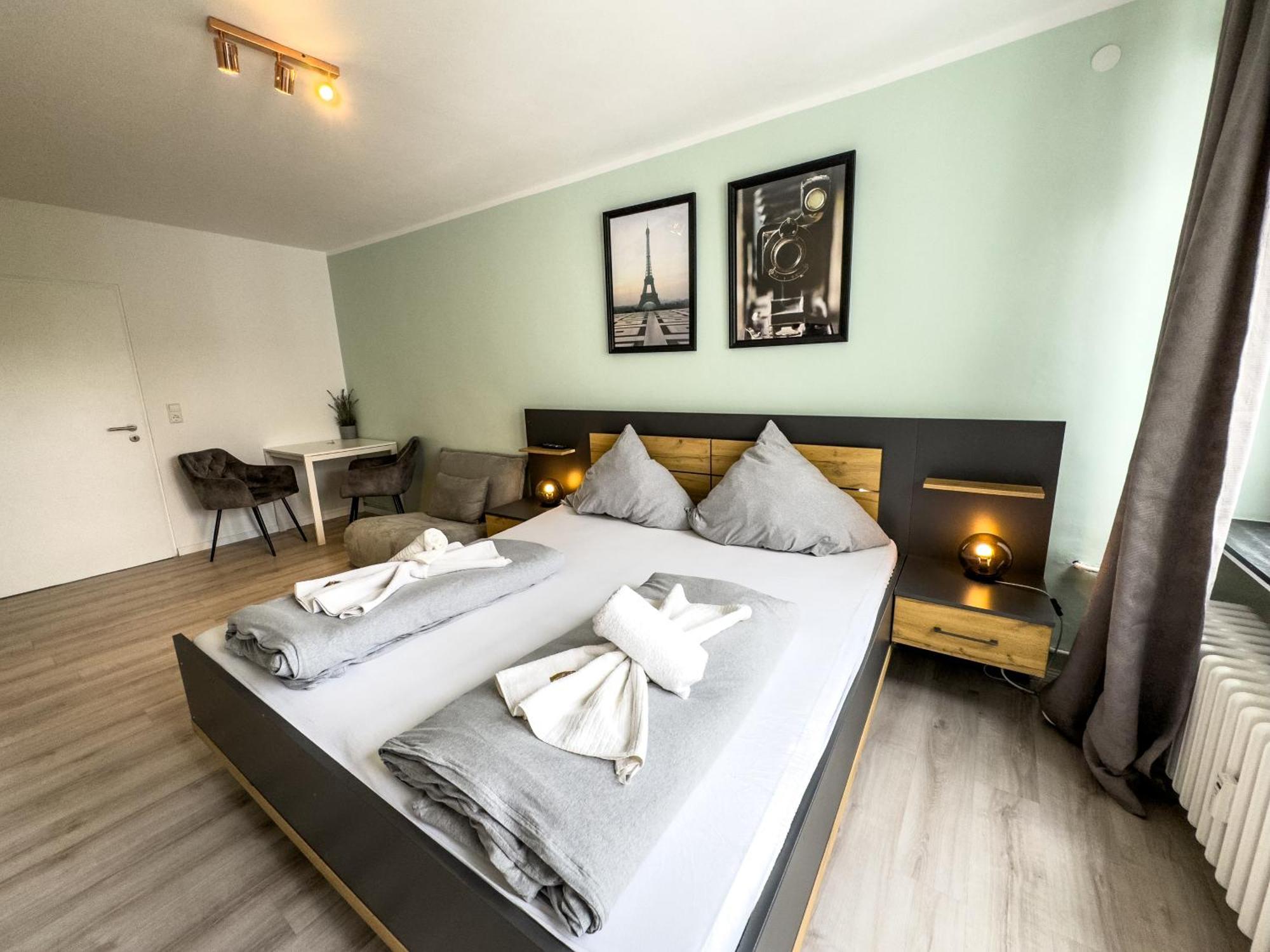 Apartment Fuer 3 Gaeste Mit Kostenlosen Parkplaetzen Und Lift Hanóver Exterior foto